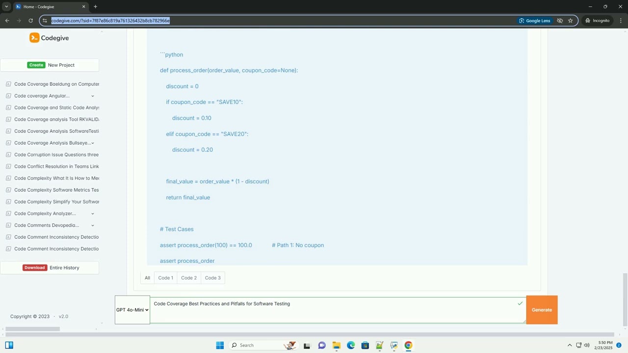 code coverage best practices and pitfalls for software testing