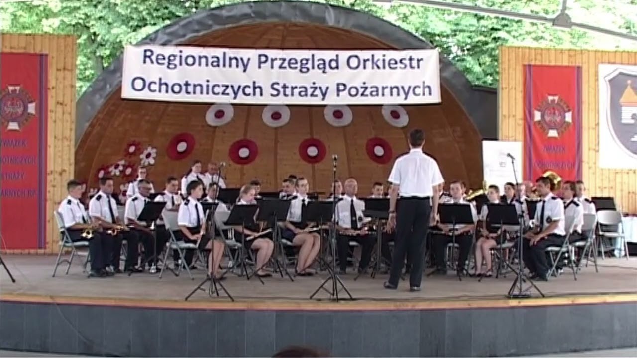 10.06.2018 - ORKIESTRA DĘTA OSP MIEJSCE PIASTOWE   - XXV REGIONALNY PRZEGLĄD ORKIESTR OSP W OPATOWIE