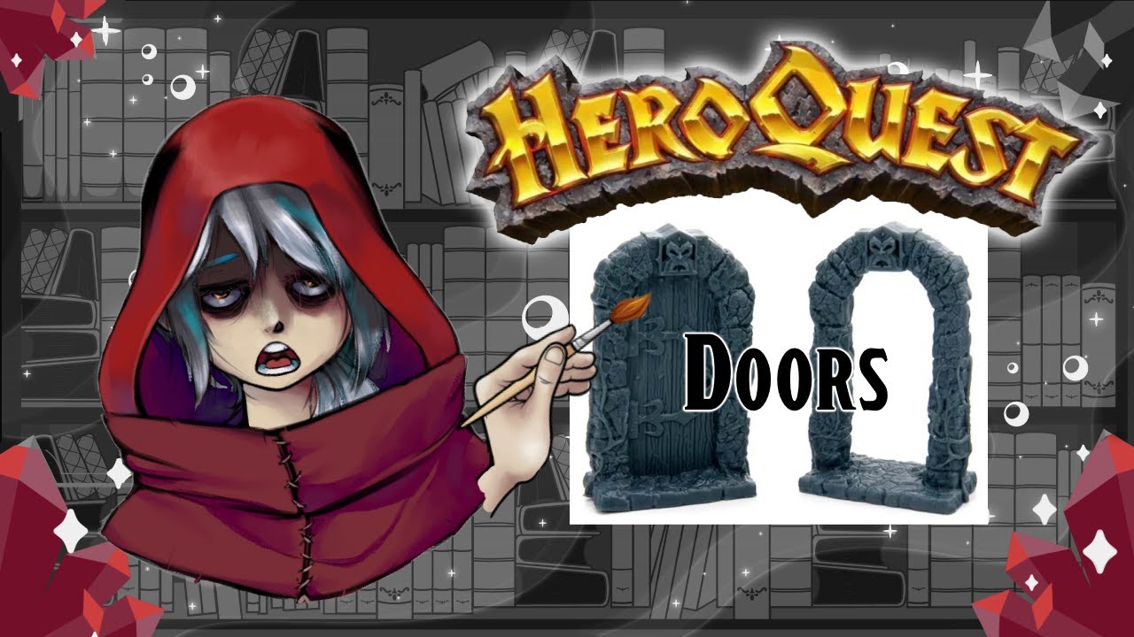 Hero Quest Painting Guide Ep.1 - Doors