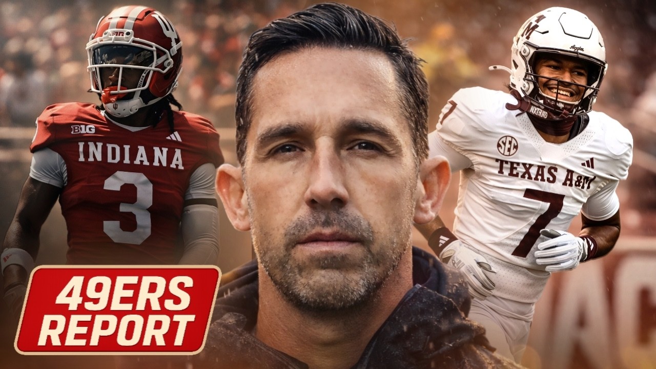 REPORTS: 49ers to host 2 first-round WRs | Kyle Shanahan's plan for Omar Cooper Jr., KC Concepcion