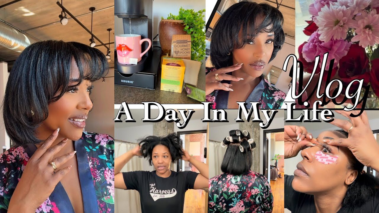 Relaxing My Natural Hair After 6 Months | Soft Life High Maintenance At Home