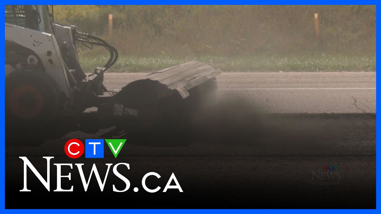 90 roads being repaved in Waterloo Region