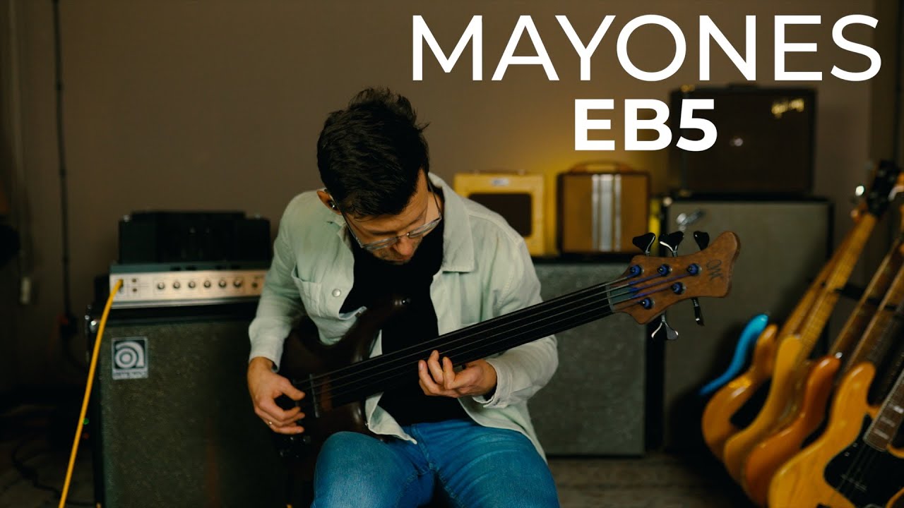 Mayones BE 5 Fretless Bass