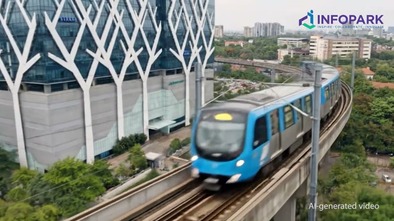 Preview the future of connectivity at Infopark | Kochi Metro at Infopark | IT Park