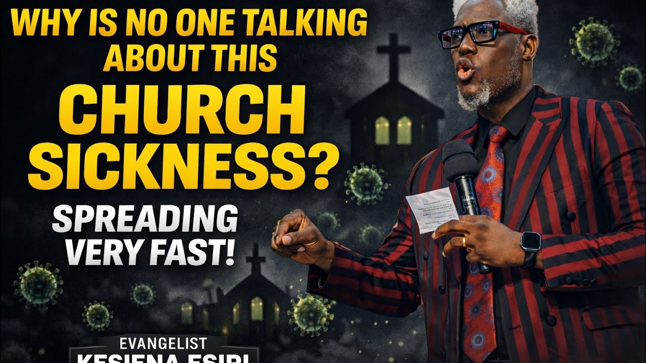 Wht is no one talking abiut this Church  Sickness -Evang. Kesiena Esiri