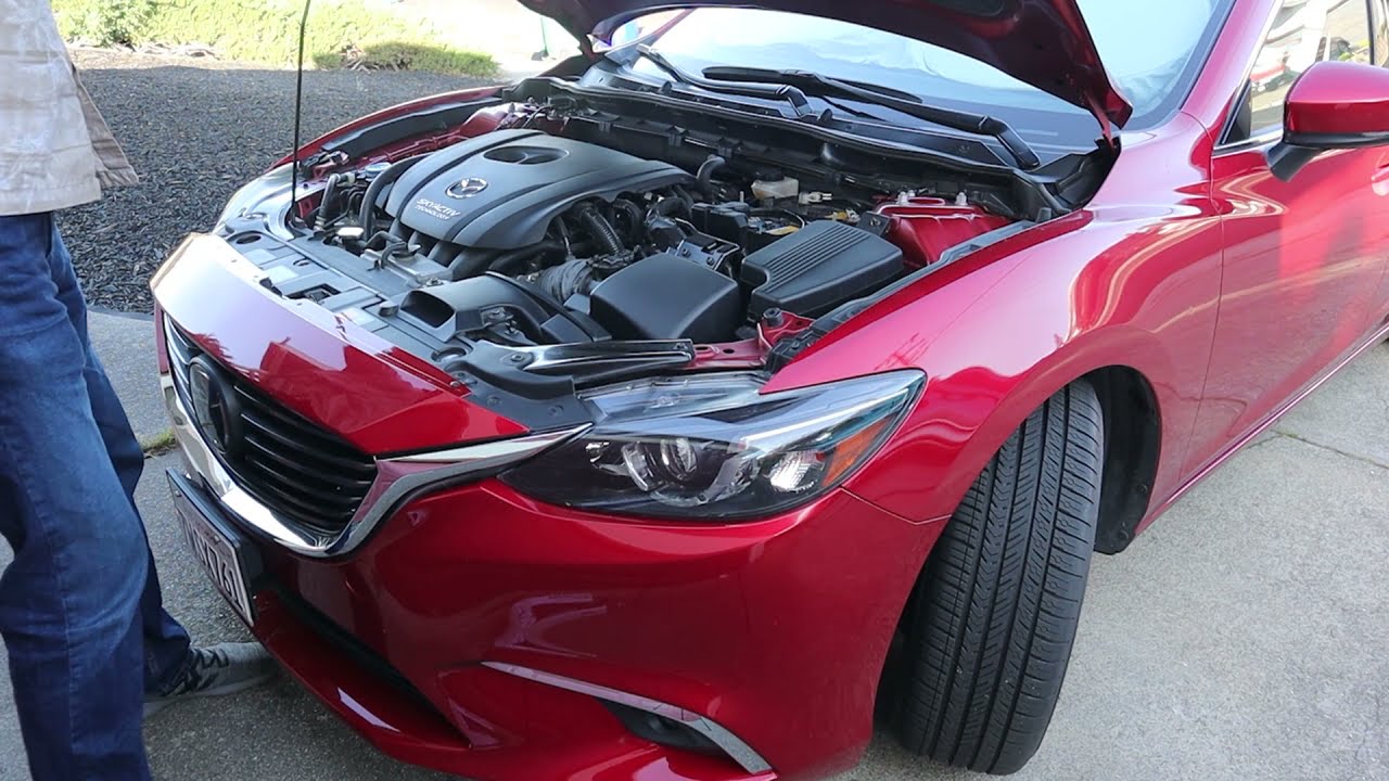 2014-2021 Mazda 6 Engine Air Filter Change in under 2 minutes!