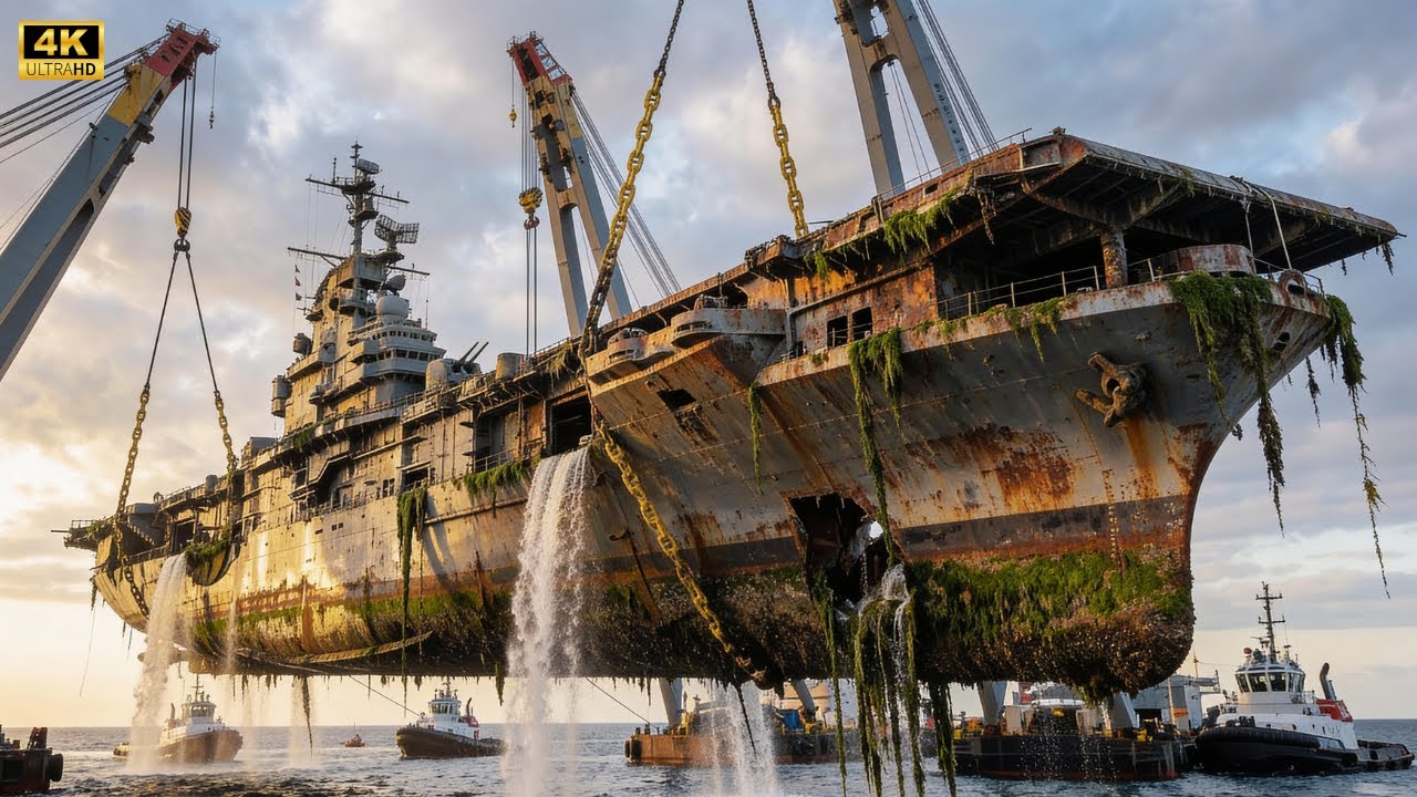 Lost for Decades&hellip;Salvaging, and Restoring a USS Yorktown (CV-5) Aircraft Carrier Beneath the Ocean