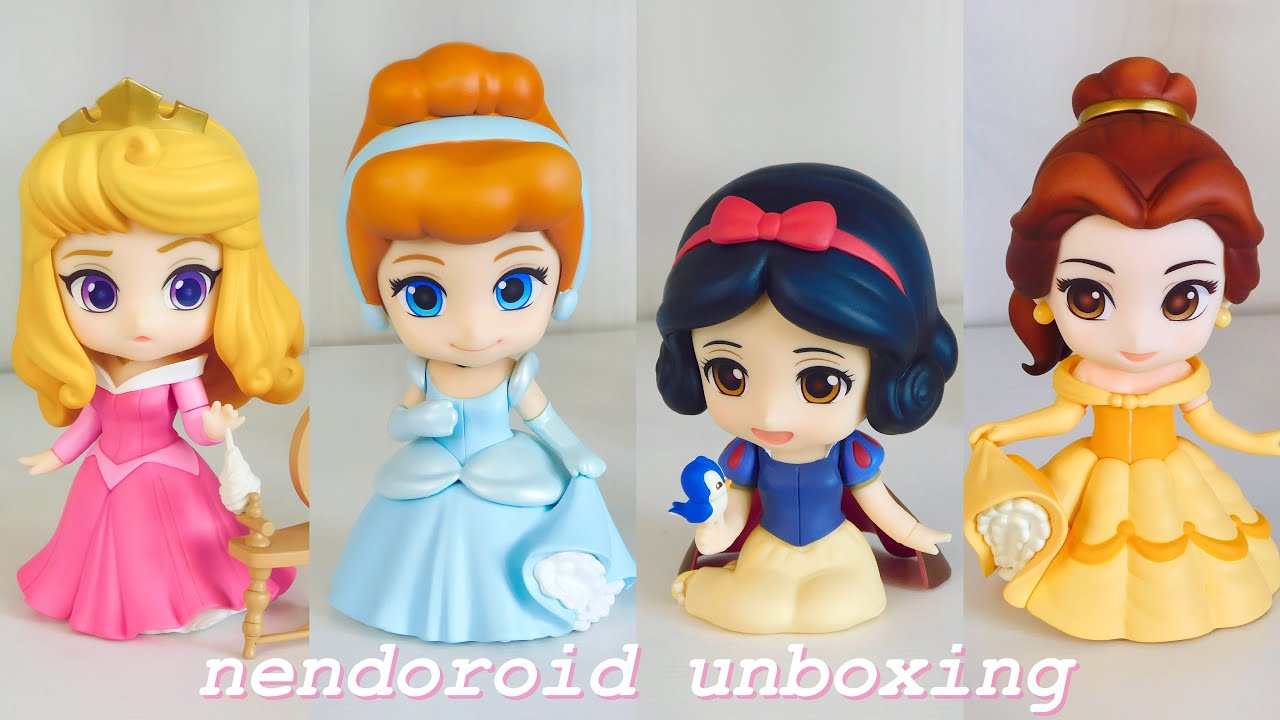 nendoroid unboxing and 20th birthday haul 🎂🎁 disney princesses and more ౨ৎ˚⟡˖ ࣪