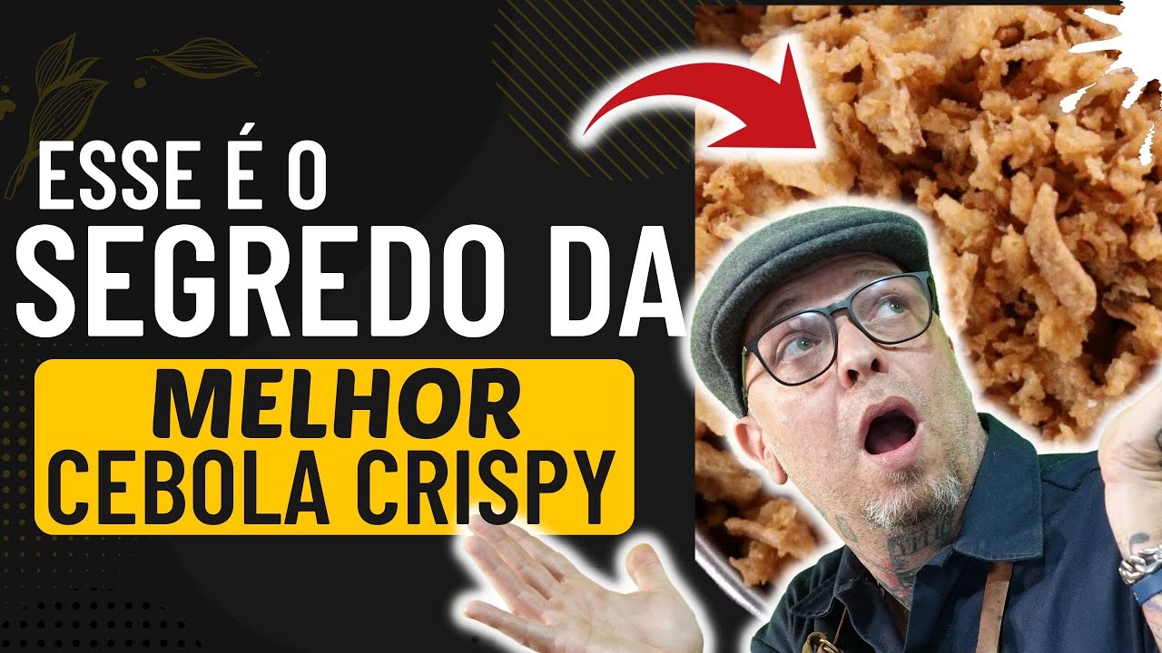 Como fazer a Melhor Cebola Crispy crocante e sequinha para Hamburguer