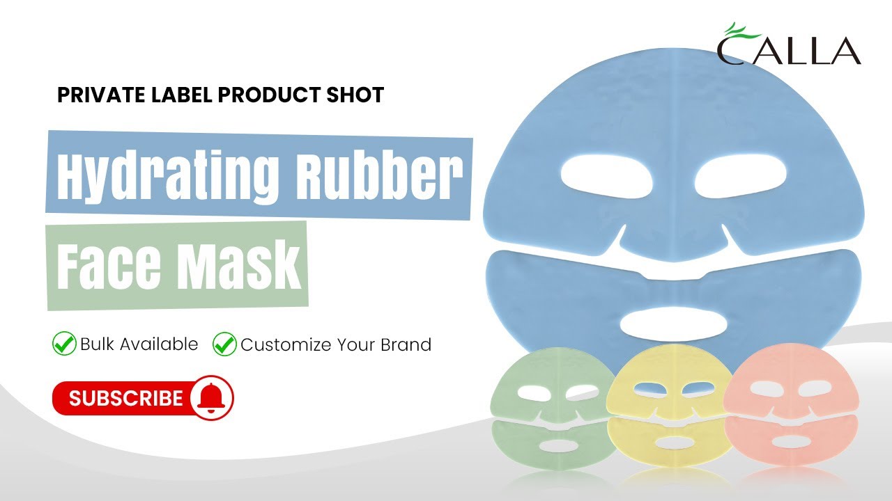 CALLA Hydrating Rubber Face Mask &ndash; Water-Soluble