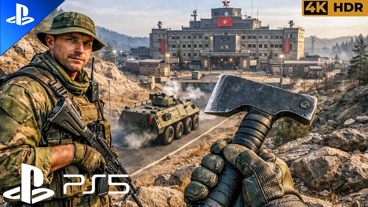 (PS5) SOVIET SECURITY ZONE | REALISTIC ULTRA GRAPHIC GAMEPLAY [4K60FPS HDR] Call of Duty Cold War