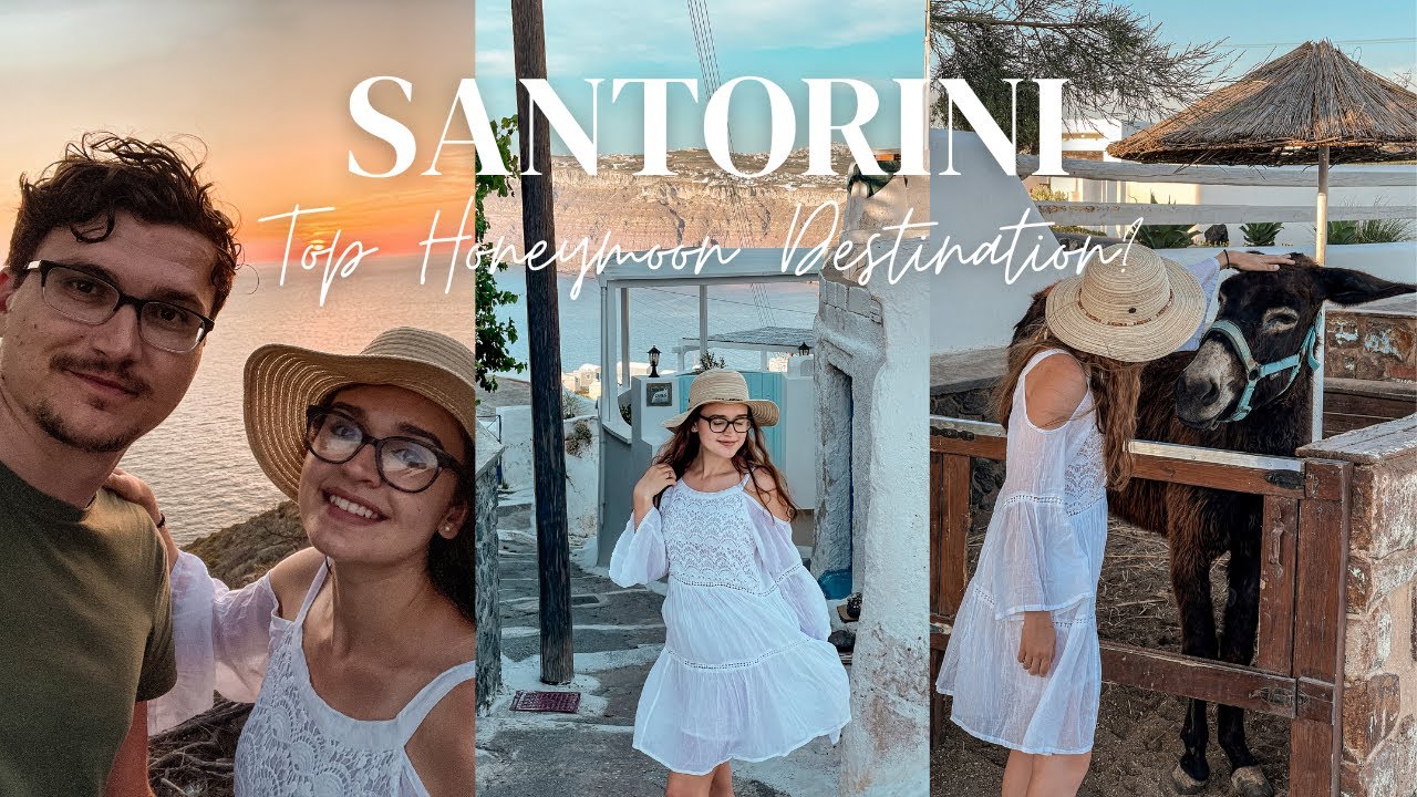 Is Santorini THE Top Honeymoon Destination? | Cave Home Tour + Most Famous Sunset in Greece!