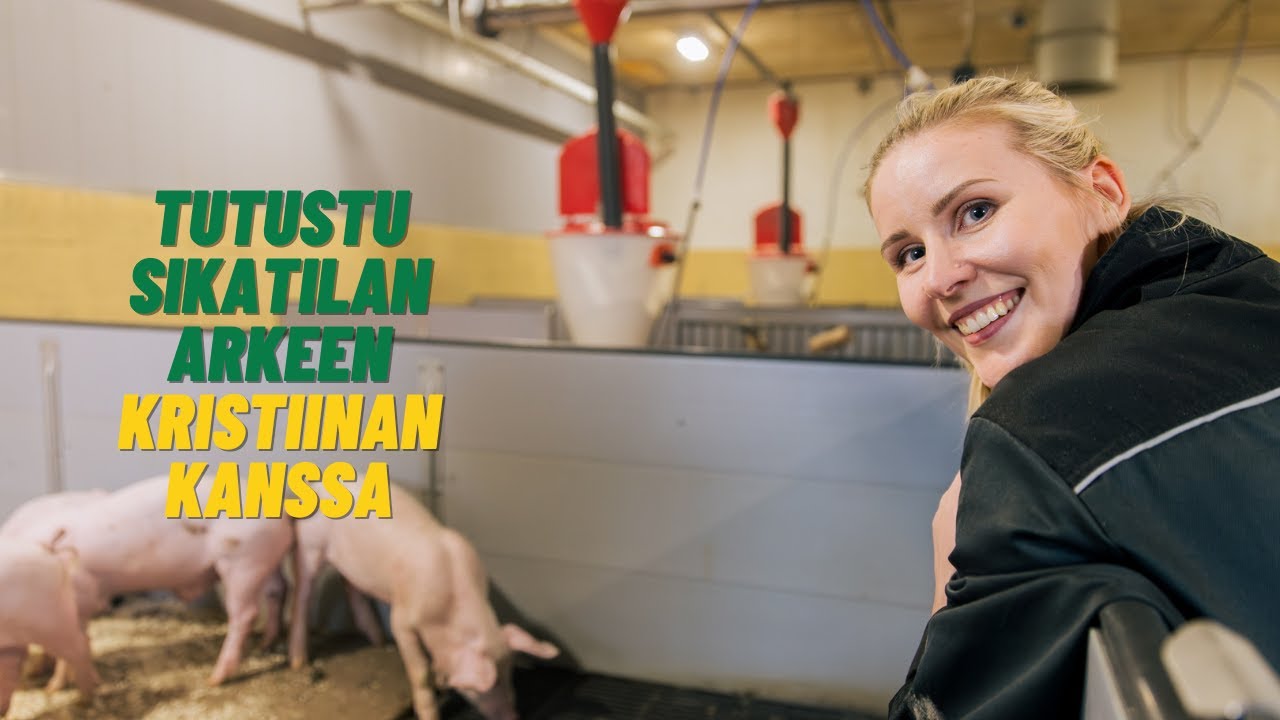 Tutustu sikalan arkeen Kristiina Mäkelän kanssa