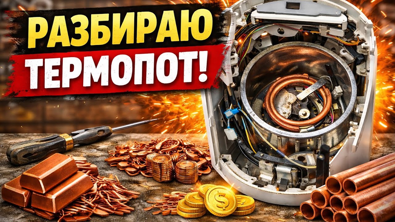 Разбираю термопот, что там ценного?
