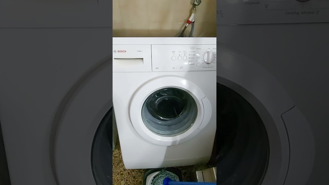 lavadora bosch no centrifuga