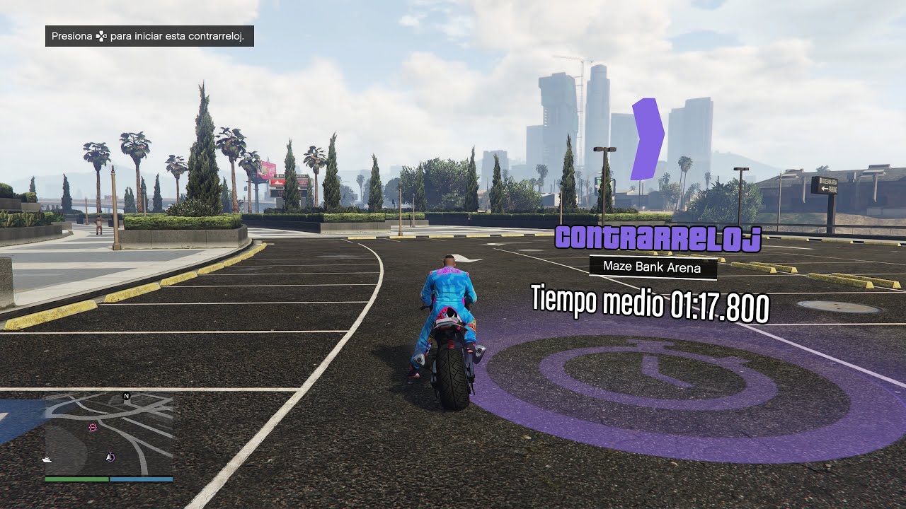 GTA Online - Contrarreloj : Maze Bank Arena 