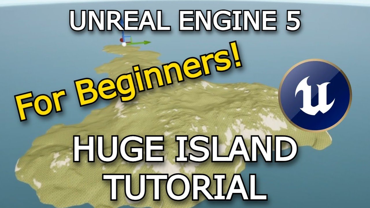 Как быстро создать огромный остров в Unreal Engine 5 — Урок по созданию открытого мира #1