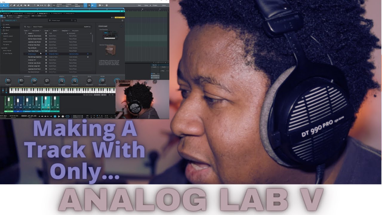 Making A Track With Only Analog Lab V