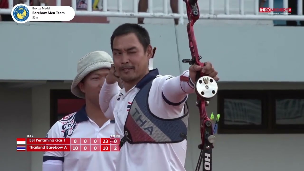 Barebow Men Team: Bronze Medal Match 🏹 Waroeng SS Gladi Barebow Asia Championship 17-19 May 2024