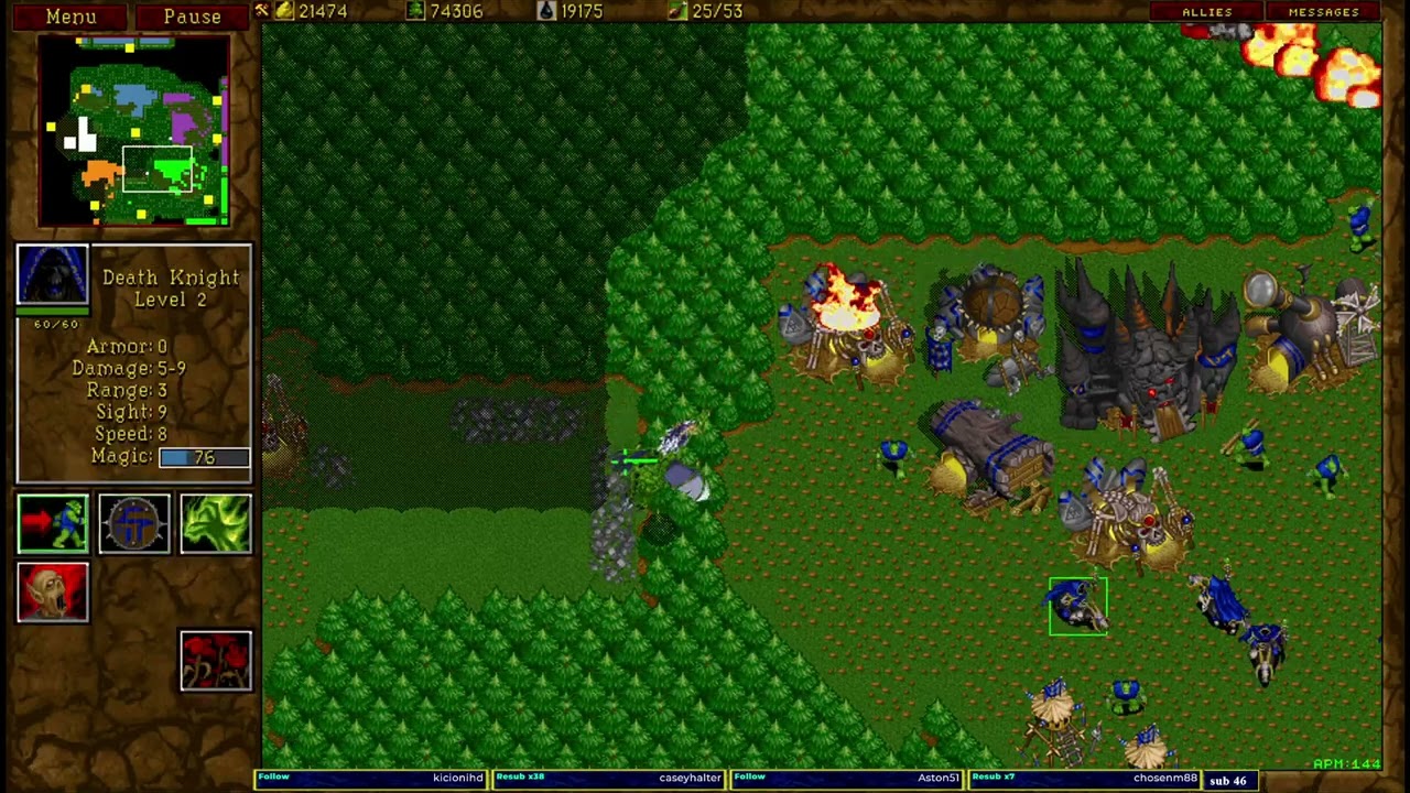 Warcraft 2 Mini Chop Farms 3v3