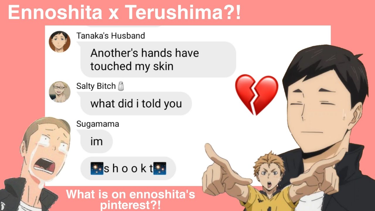 ENNOSHITA CHEATED?! || I Know What You Did Last Summer || Haikyu Text ||