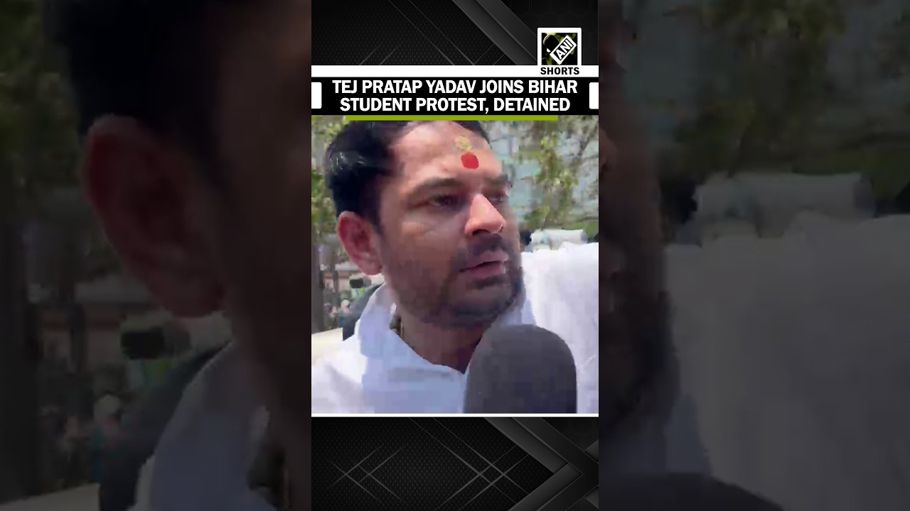 &ldquo;मर-मिटने के लिए तैयार हैं&rdquo; Tej Pratap joins Bihar student protest in Patna over NEET paper leak