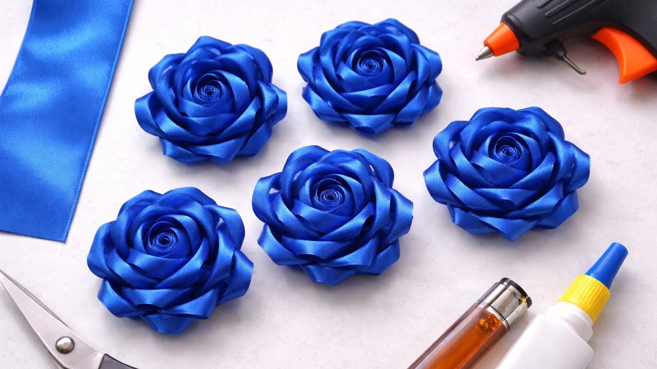 how to make flower from shopping bags
