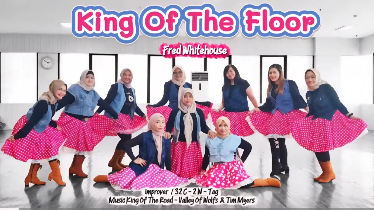 King Of The Floor Linedance || Fred Whitehouse || improver || Mahitsa