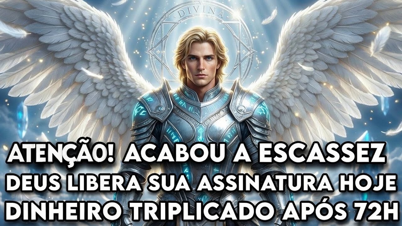 🚨 URGENTE: FALTAM 32 MINUTOS - Deus liberou sua Assinatura hoje: Milagre na sua Conta!