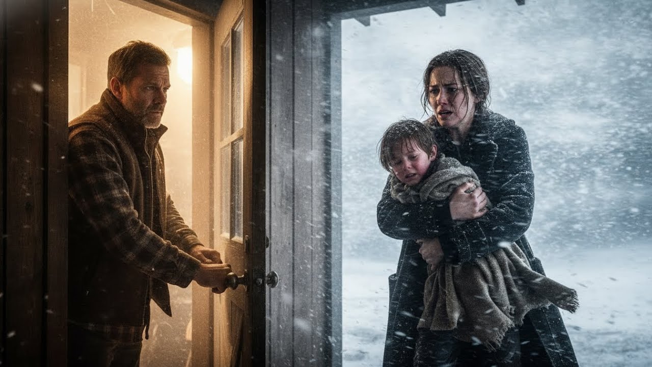 Poor Man Shelters a Strange Woman and Her Sick Daughter, Not Knowing she Is a Billionaire