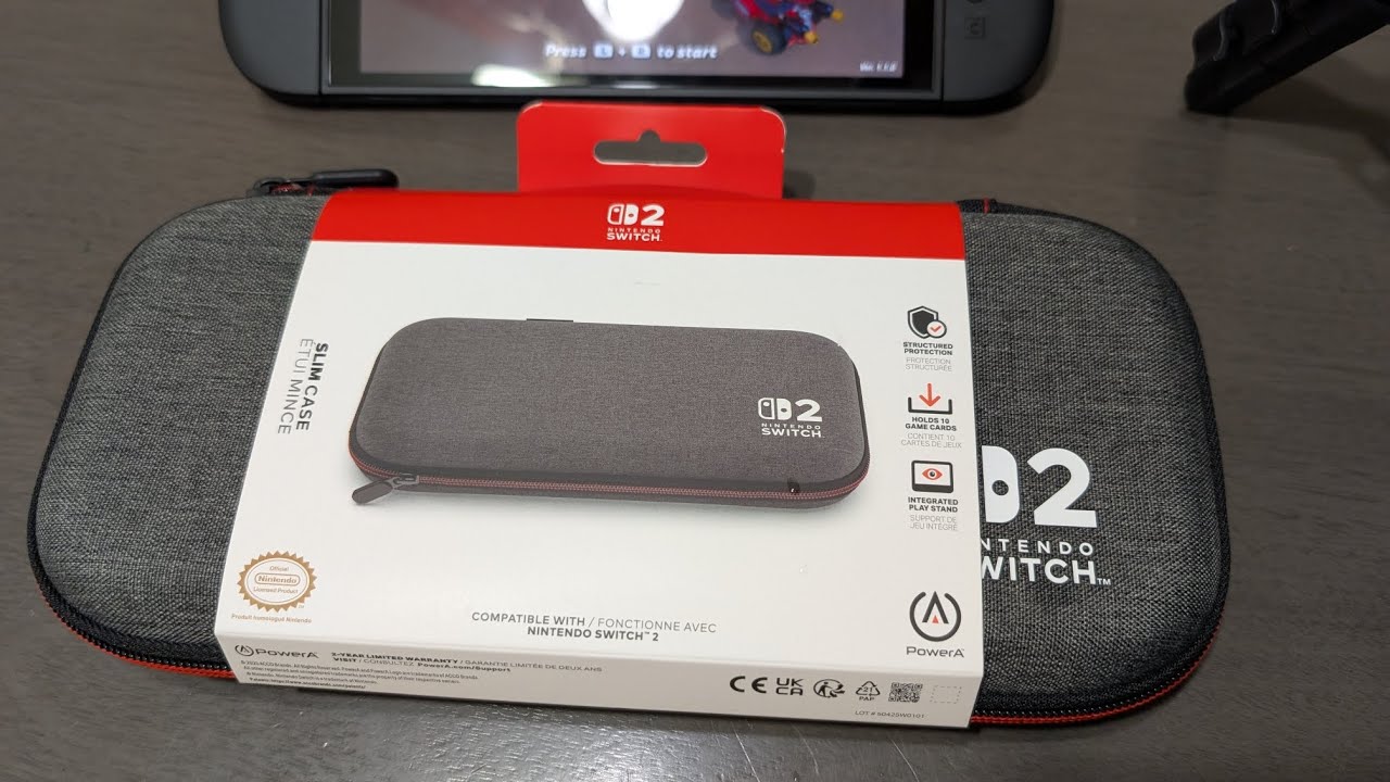 Тонкий чехол Power A для Nintendo Switch 2