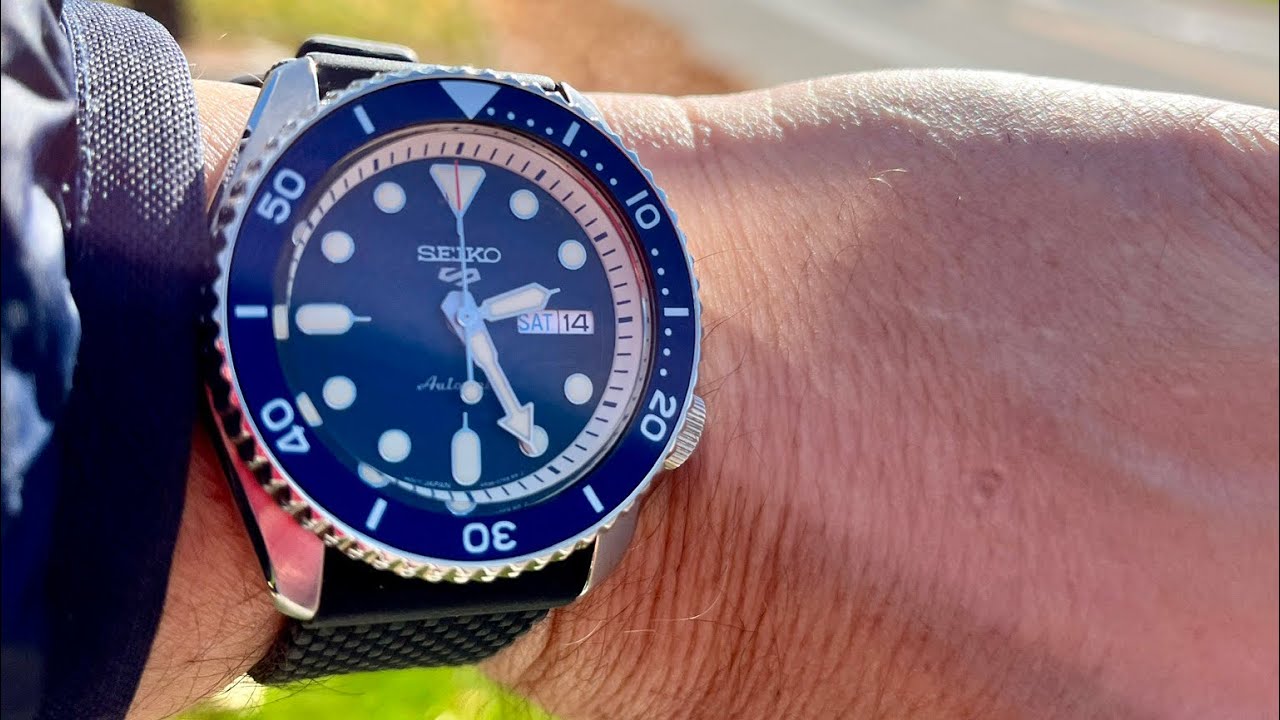Обзор Seiko 5 Sports: потрясающий дизайн для дайвинга!