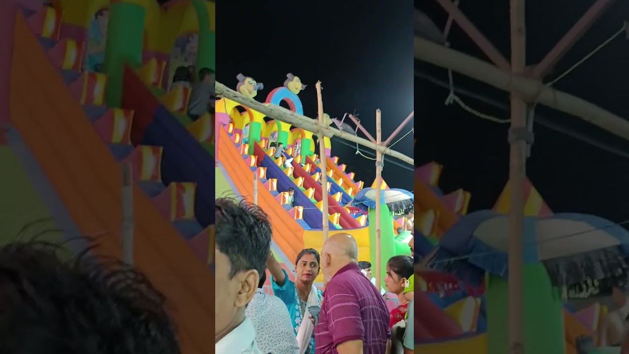 Lucknow ka Durga Puja ka Mela subscribe please 