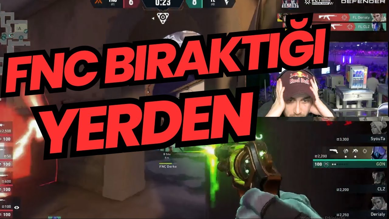 FERİT GÖZÜNDEN FNC SEZONUN İLK MAÇINDA | FNC VS FL | VALORANT