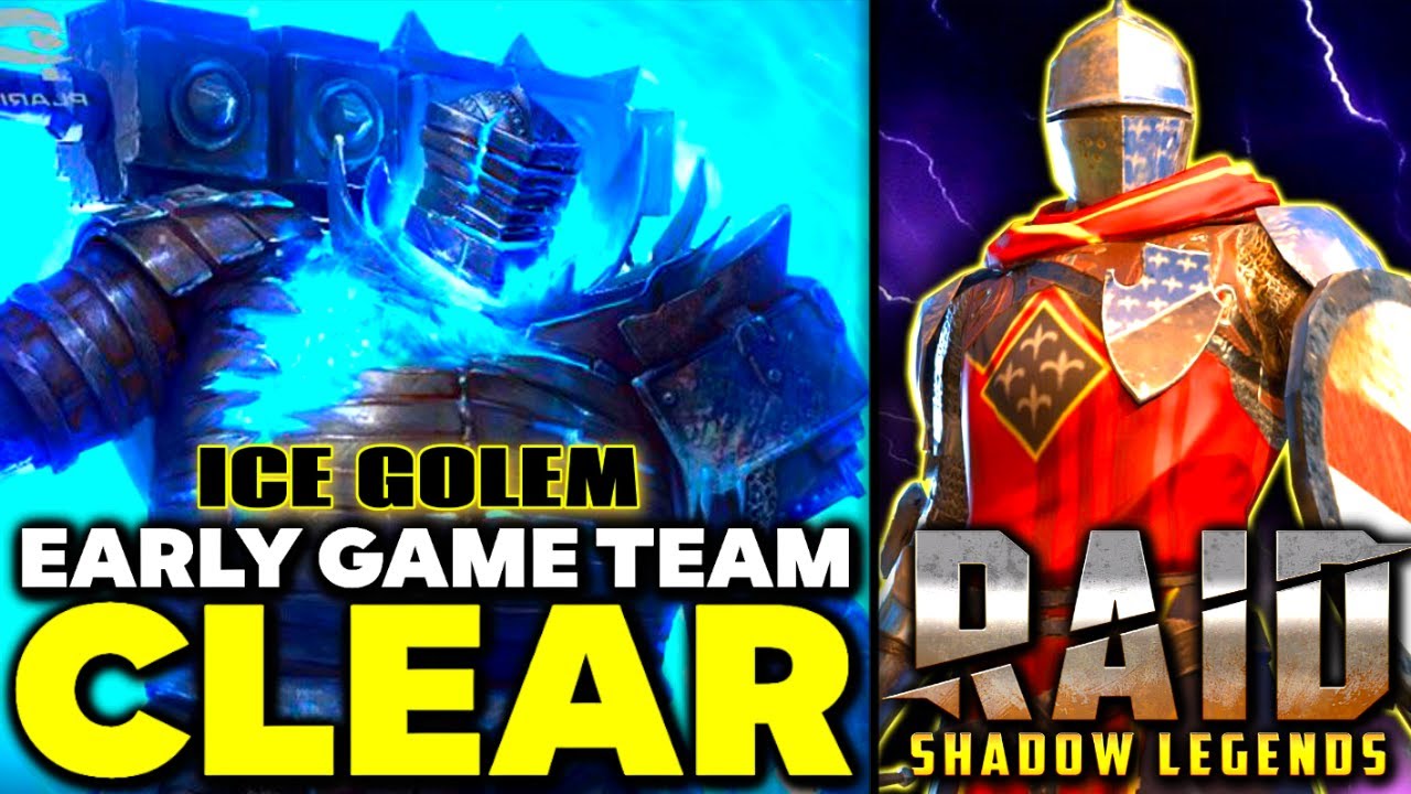 Ice Golem [Early Game Setup] - RAID: Shadow Legends
