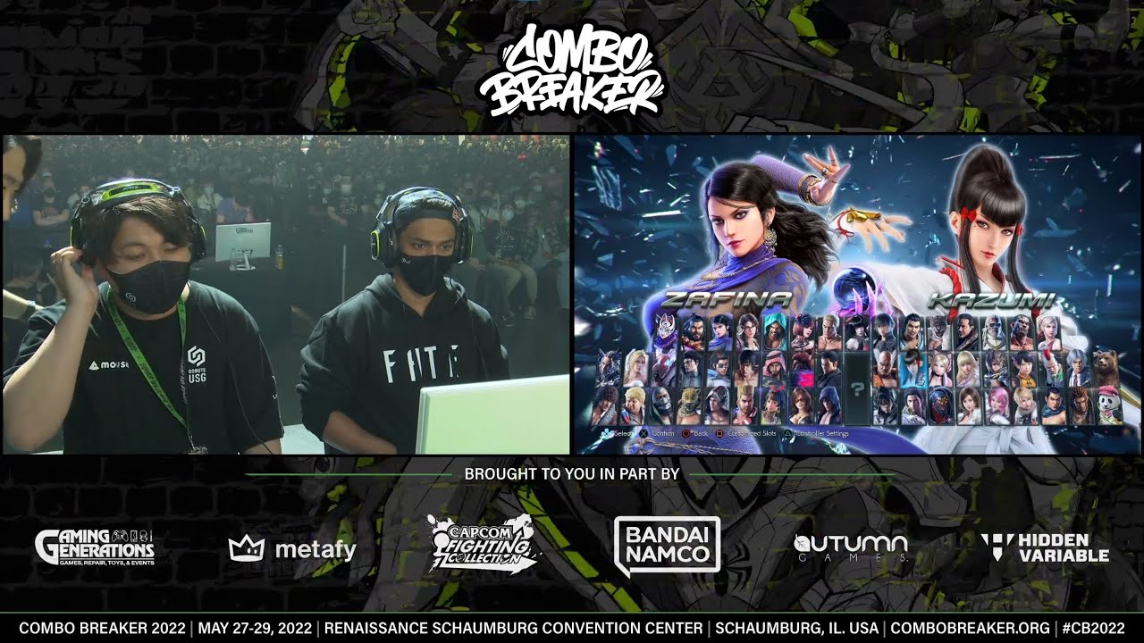 COMBO BREAKER 2022 - Tekken 7 Tournament - Top 8 Finals