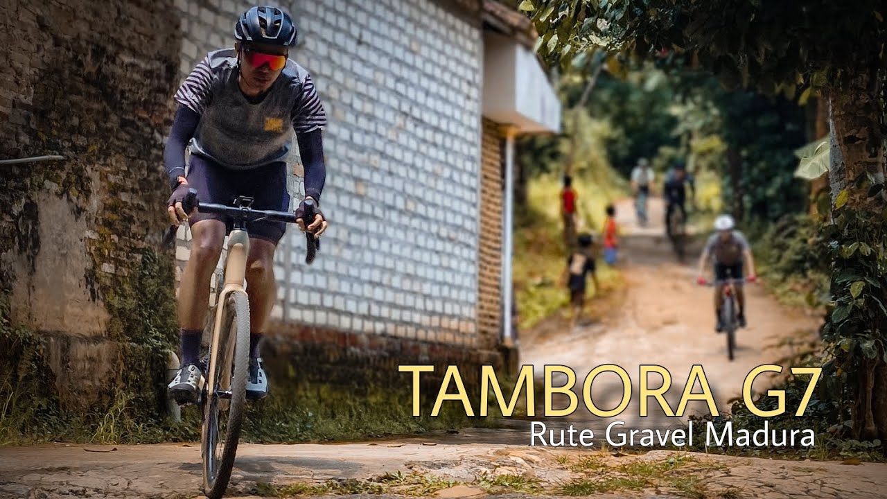 Bersepeda Gravel di Bangkalan Madura dengan Polygon Tambora G7