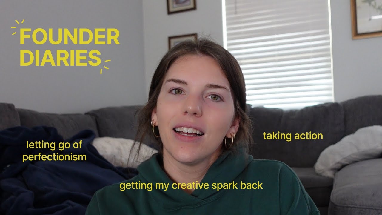 business owner diaries 🧢 taking action, embracing spontaneity, + getting my creative spark back