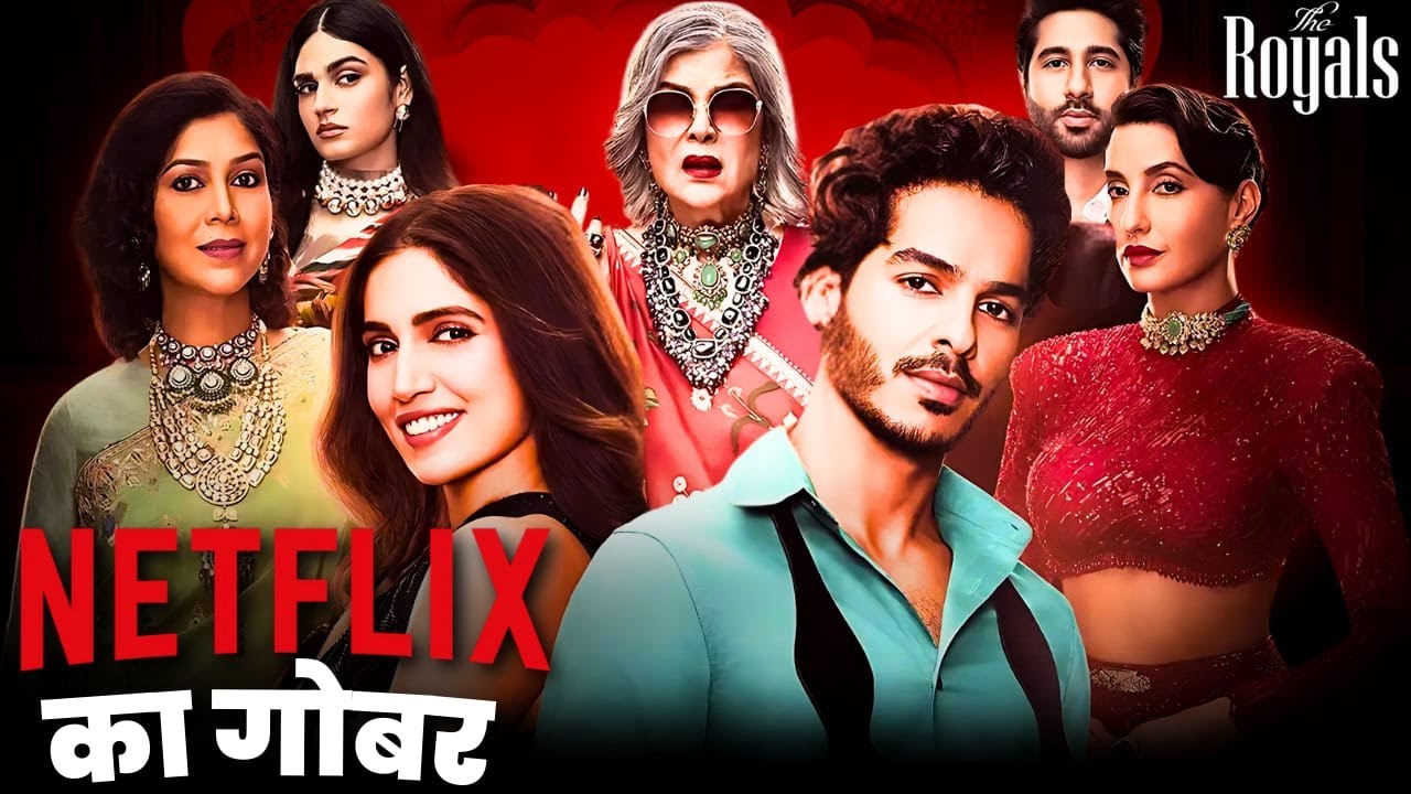 The Royals Netflix Review | Filmy Jaat Girl | Web Series hot scenes | BHUMI PEDNEKAR