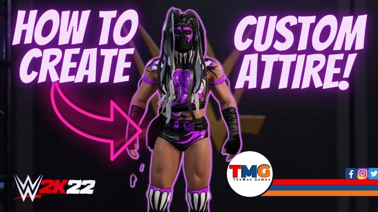 How To Create Custom Demon Judgment Day Finn Balor! WWE 2K22 Creation