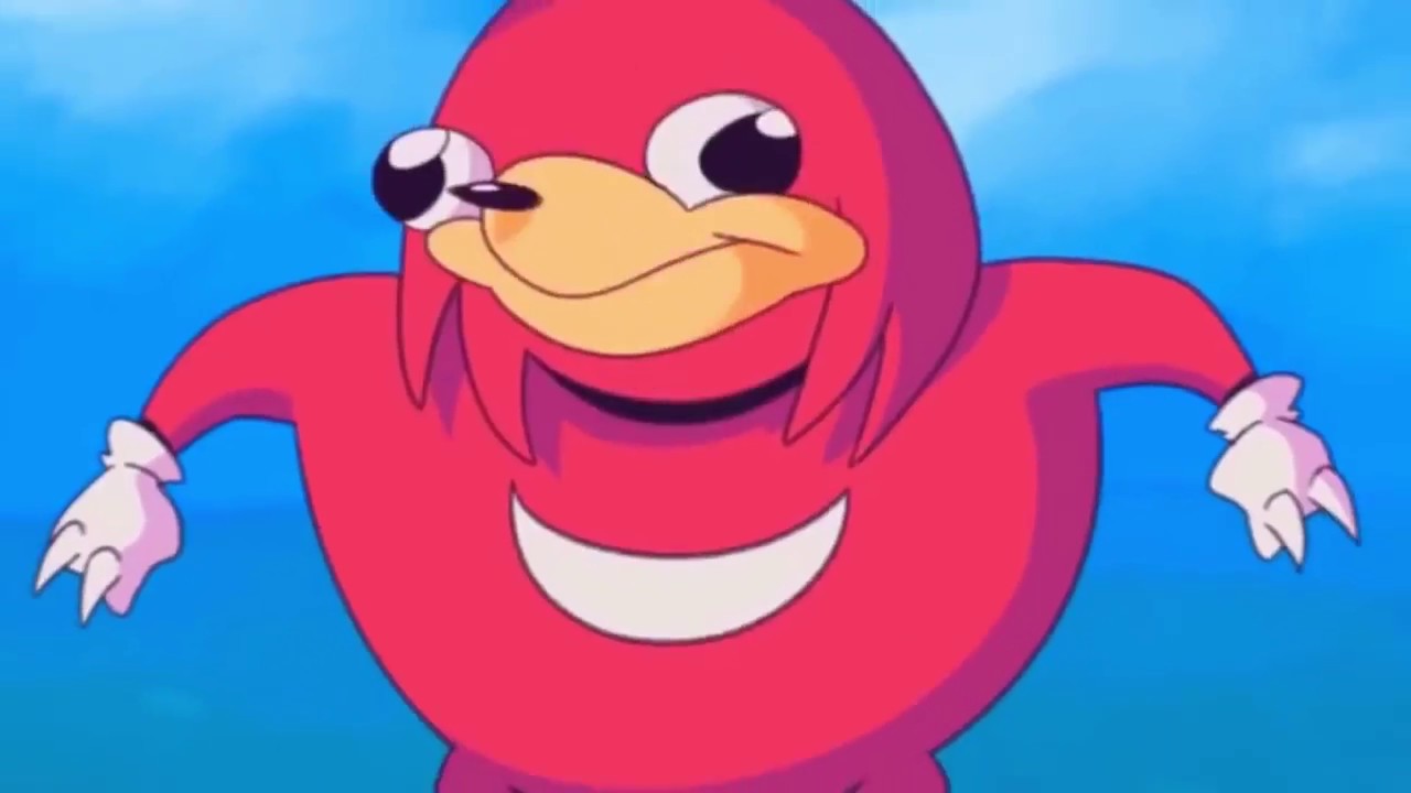 uganda knuckles sing The Thing Go Skrra