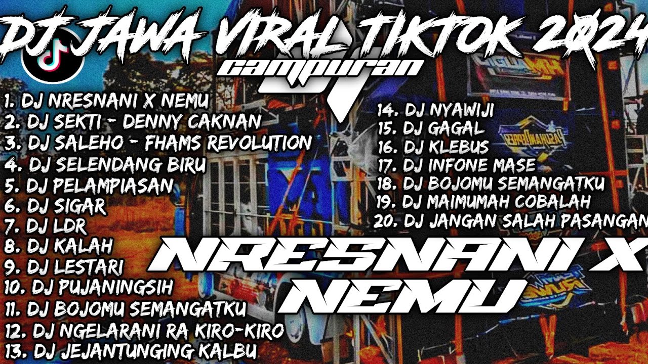 DJ NRESNANI X NEMU X NYAWIJI | DJ KAWA VIRAL TIKTOK 2024 CAMPURAN - SOUNDRENALINE KARNAVAL HOREG