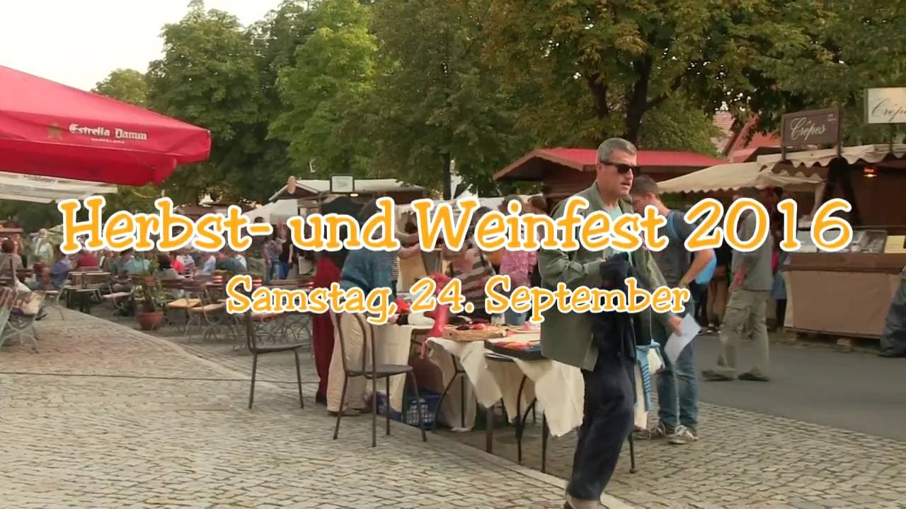 Herbst- und Weinfest Radebeul 2016 - Impressionen vom Samstag