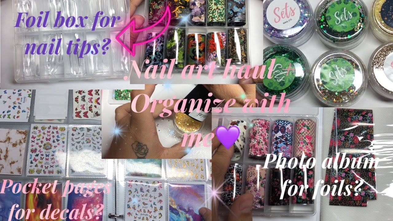 ALIEXPRESS NAIL ART HAUL | AMAZON HAUL | SHEIN NAIL HAUL | NAIL ART ORGANIZATION | NAIL ART STORAGE