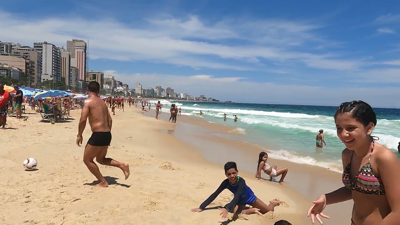 LEBLON BEACH 🌴, RIO DE JANEIRO, BRAZIL 🇧🇷