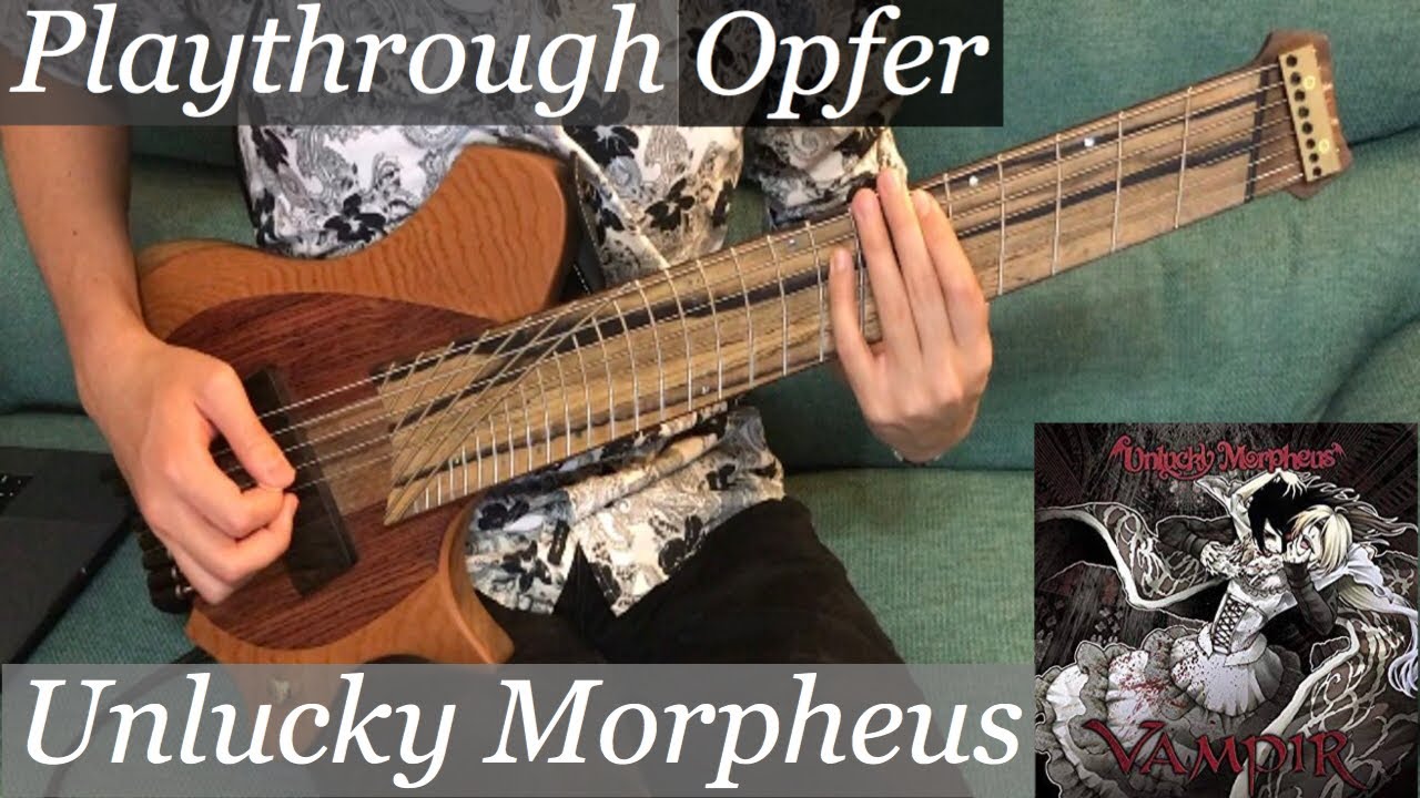 【弾いてみた】Unlucky Morpheus -Opfer- Guitar Cover【8弦】