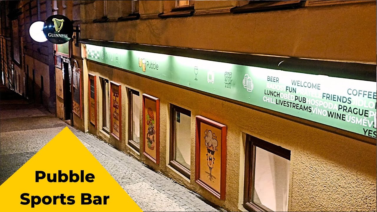 Watch European Football Live in one of Prague's Best Sports Bar - Pubble