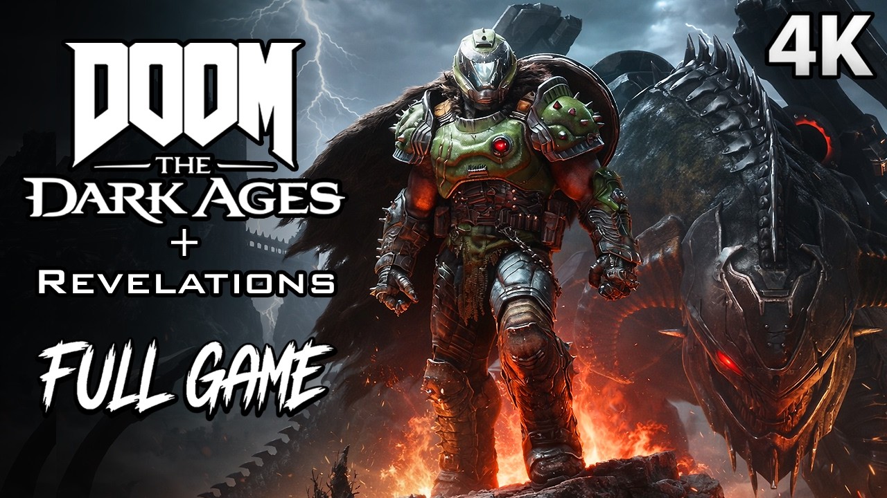 DOOM: The Dark Ages + REVELATIONS DLC | Gameplay Walkthrough FULL GAME 【4K】 No Commentary