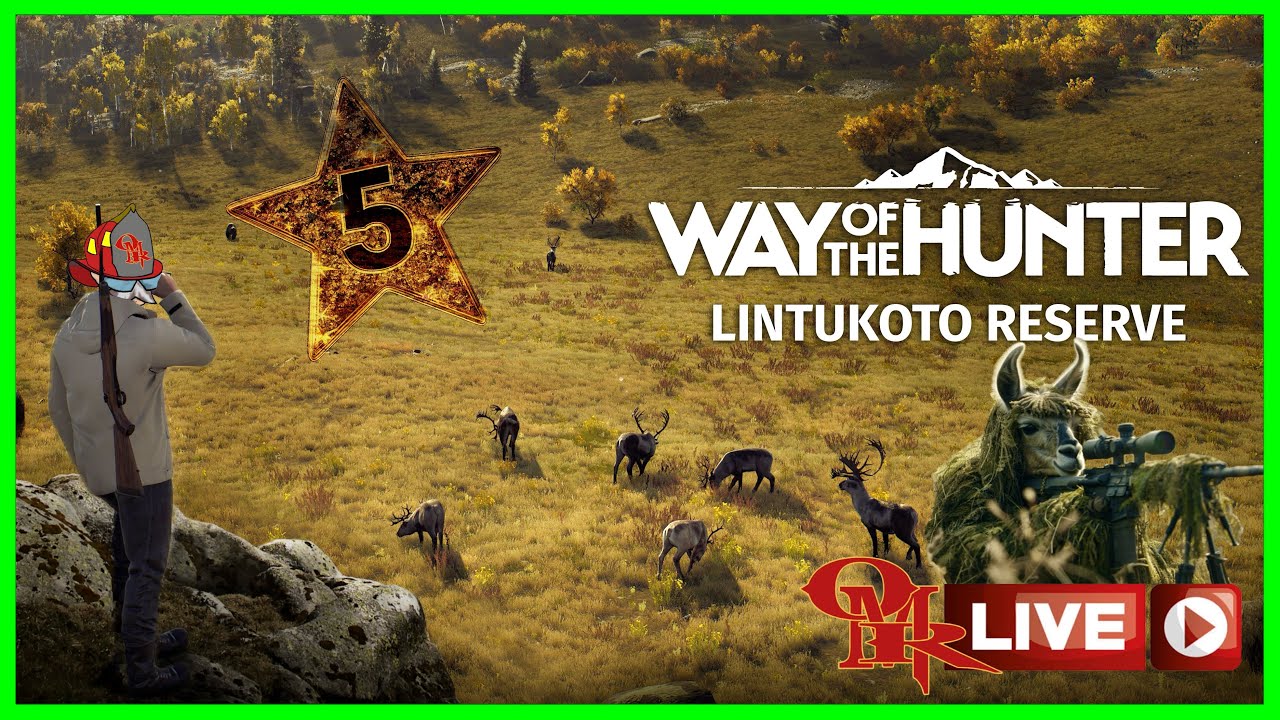 🏮OMR LIVE!🏮 – 1st WotH Lintukoto Multiplayer 5* Eurasian Moose? – Way of the Hunter