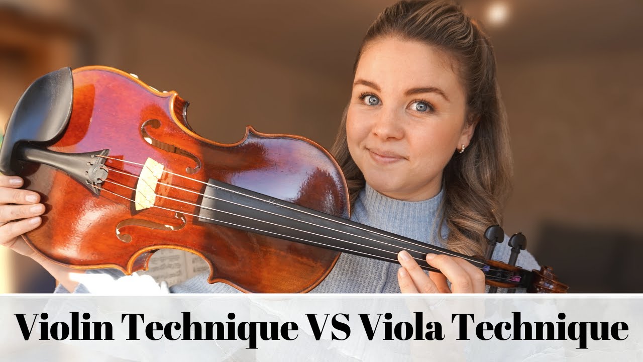 VIOLIN  VS VIOLA - What's the difference?